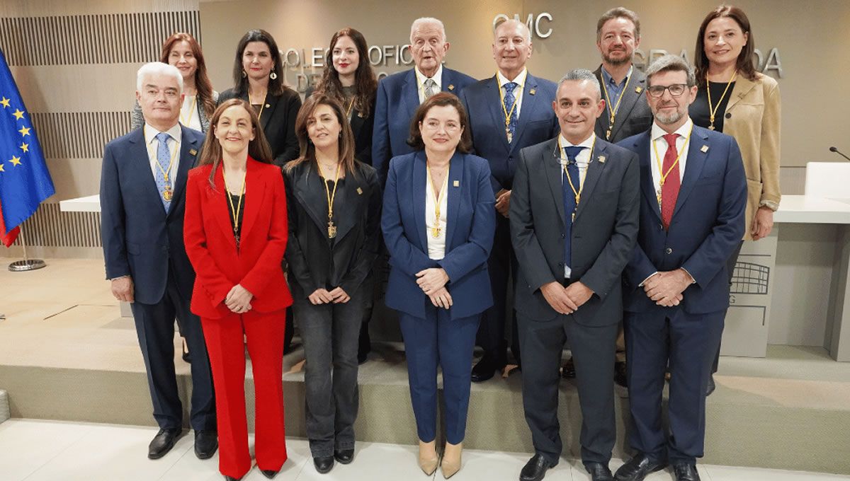 Nueva junta del Colegio Oficial de Médicos de Granada (FOTO: CGCOM)