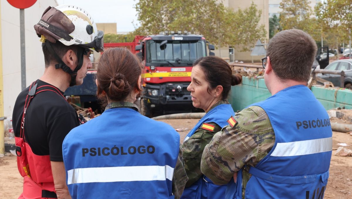 La Unidad de Asistencia Psicológica atiende a cualquier persona afectada por la DANA (Foto. Pool defensa)