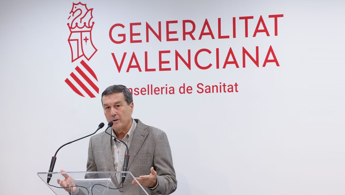 Marciano Gómez, consejero de Sanidad de la Comunidad Valenciana (Foto. Generalitat Valenciana)