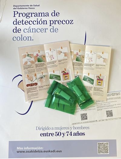 Programa de detección precoz de cáncer de colon (Foto. Irekia) 