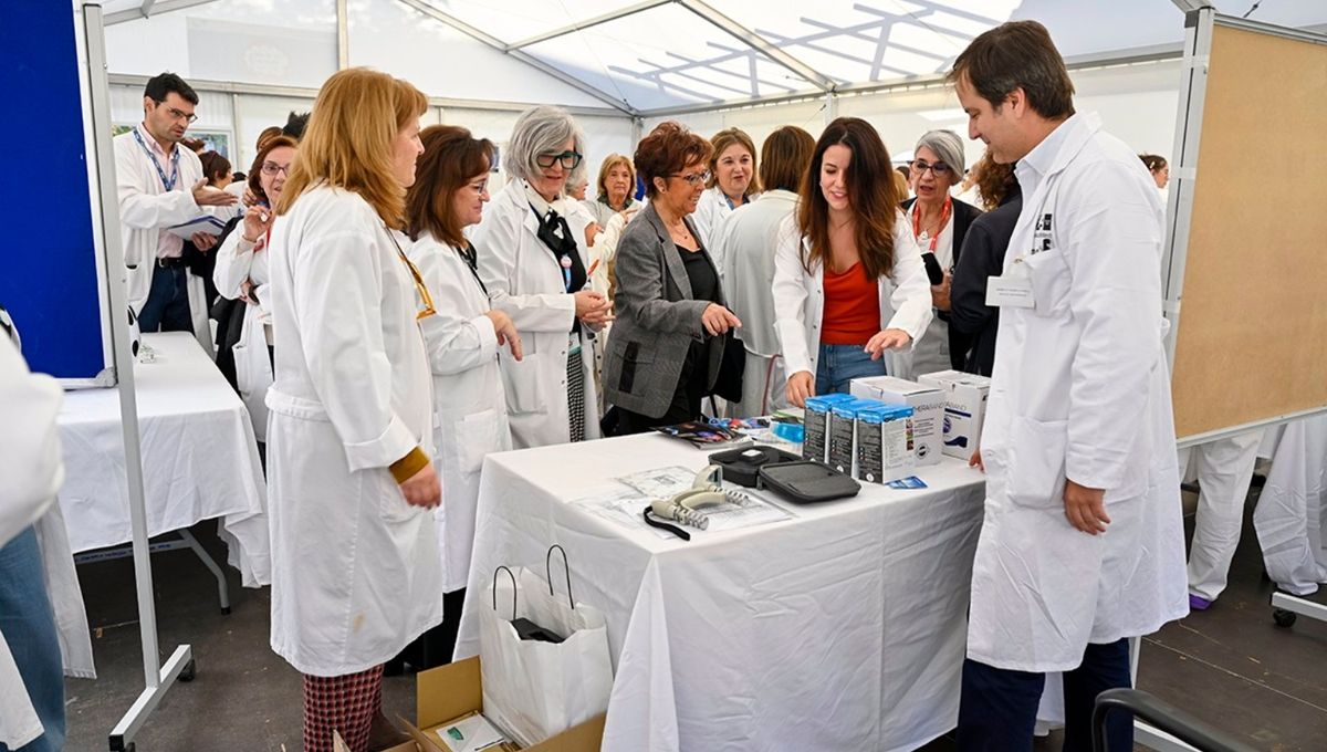 Primera edición de VacunaFest: El Gregorio Marañón invita a los profesionales sanitarios a vacunarse (Foto. Europapress)