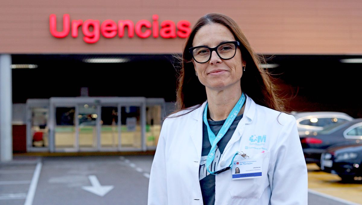 Xulia García Fernández, jefa del servicio de Urgencias del Hospital Universitario de Torrejón (Foto: Hospital Universitario de Torrejón)