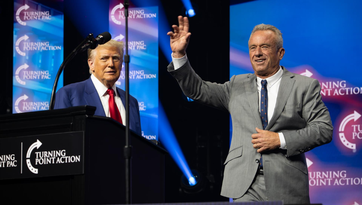 Donald Trump y Robert F. Kennedy Jr. (Foto: EP/Contacto/Robin Rayne)