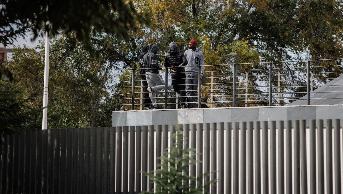 Centro de refugiados afectado por una intoxicación alimentaria. (Foto: Alejandro Martínez Vélez - Europa Press)