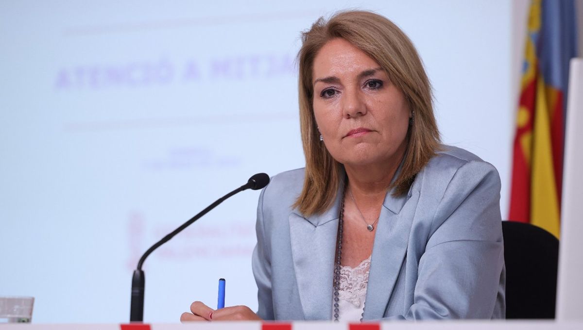 Susana Camarero, vicepresidenta segunda y consejera de Servicios Sociales, Igualdad y Vivienda (Foto. Generalitat Valenciana)