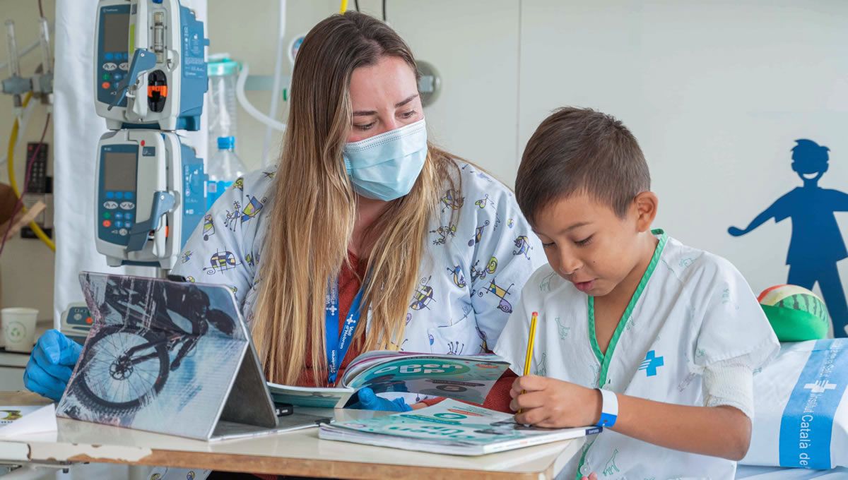 Servicio de Pediatría del Hospital Vall D'Hebron (FOTO: Hospital Vall D'Hebron)