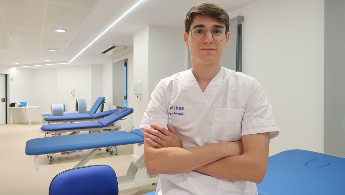 Carlos Jiménez, fisioterapeuta experto en pediatría (Foto: Vithas)