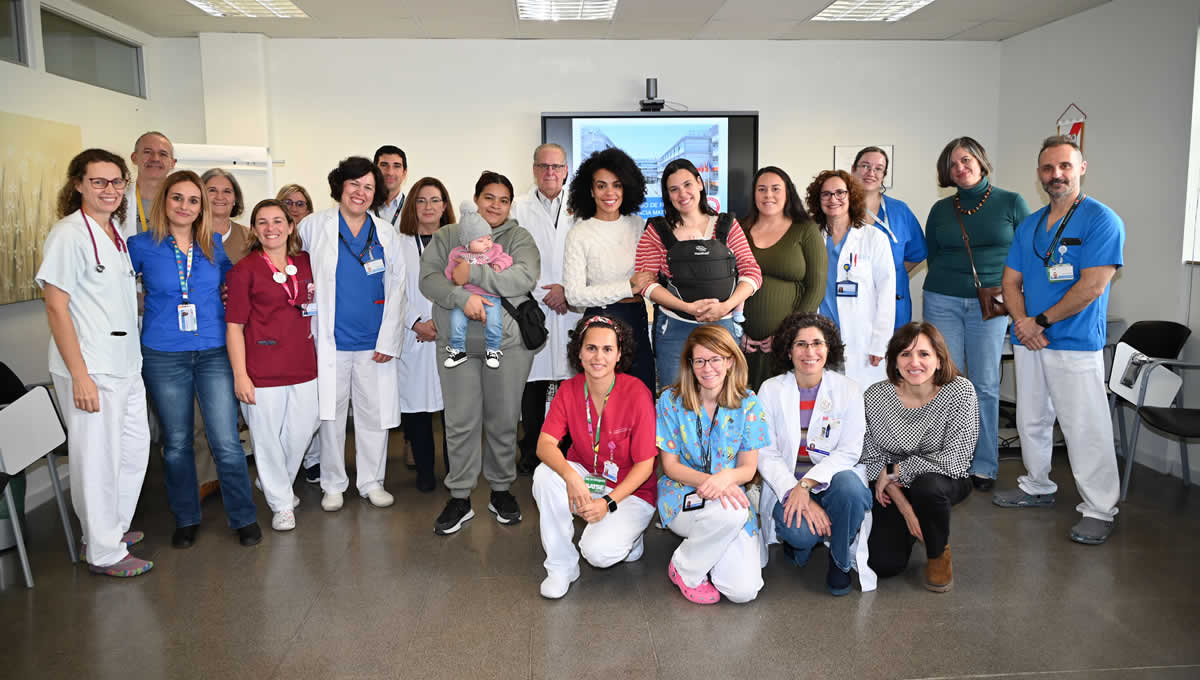 Séptima edición del concurso de fotografía de lactancia materna del Infanta Leonor. (Foto: Hospital Universitario Infanta Leonor)