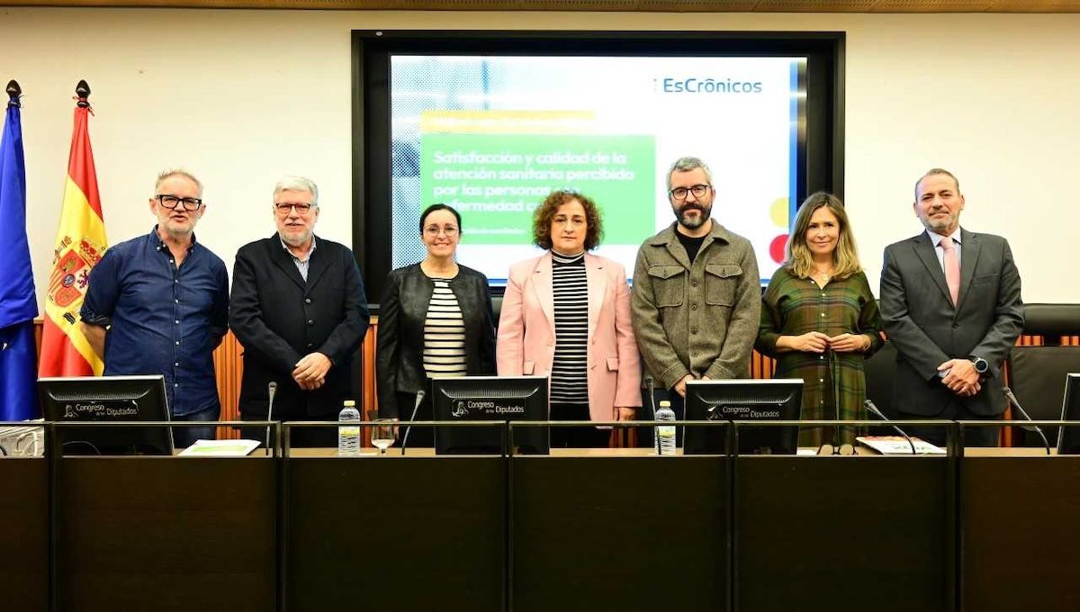 Presentación del VII Barómetro que recoge la percepción de los pacientes crónicos sobre la atención de los profesionales. (Foto: POP)