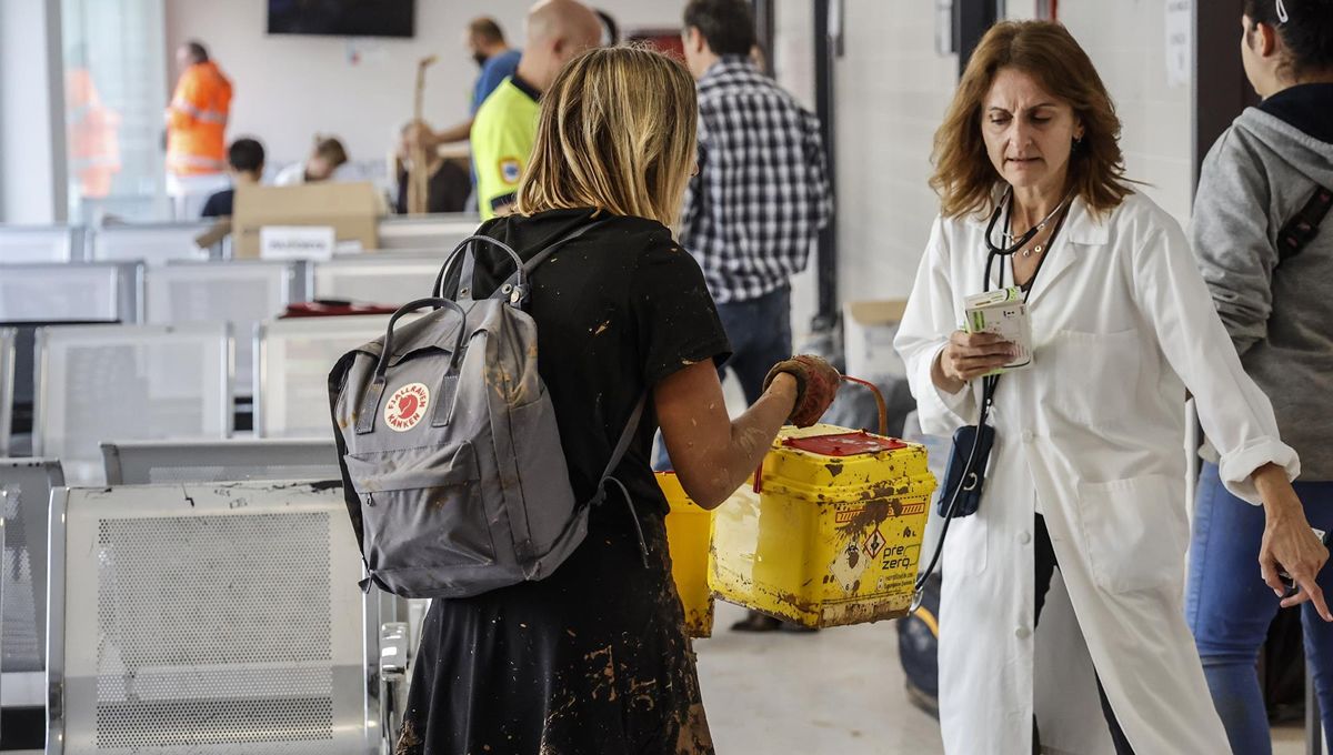 Rehabilitación de los centros de salud más afectados por la DANA (Foto: Europa Press)