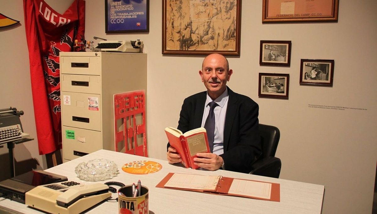 Carlos Luis Alfonso, paciente de párkinson, vecino de Paiporta. (Foto: Cedida a ConSalud.es)