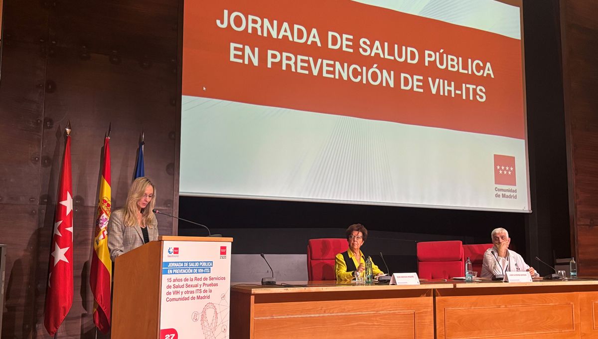 Inauguración de la Jornada 15 años de la Red de Servicios de Salud Sexual y Pruebas Rápidas de IVH y otras ITS (Foto: Comunidad de Madrid)