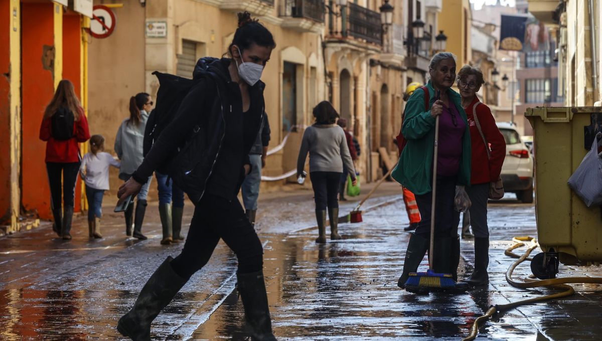 Psicólogos prevén una elevada incidencia de personas con trauma tras la DANA (Foto. Europapress)