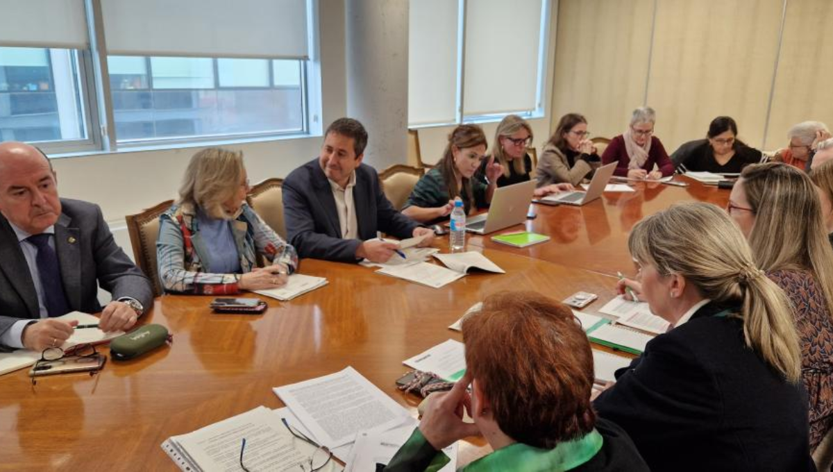 Reunión de la Mesa Sectorial de Sanidad en Aragón. (Gob. Aragón)