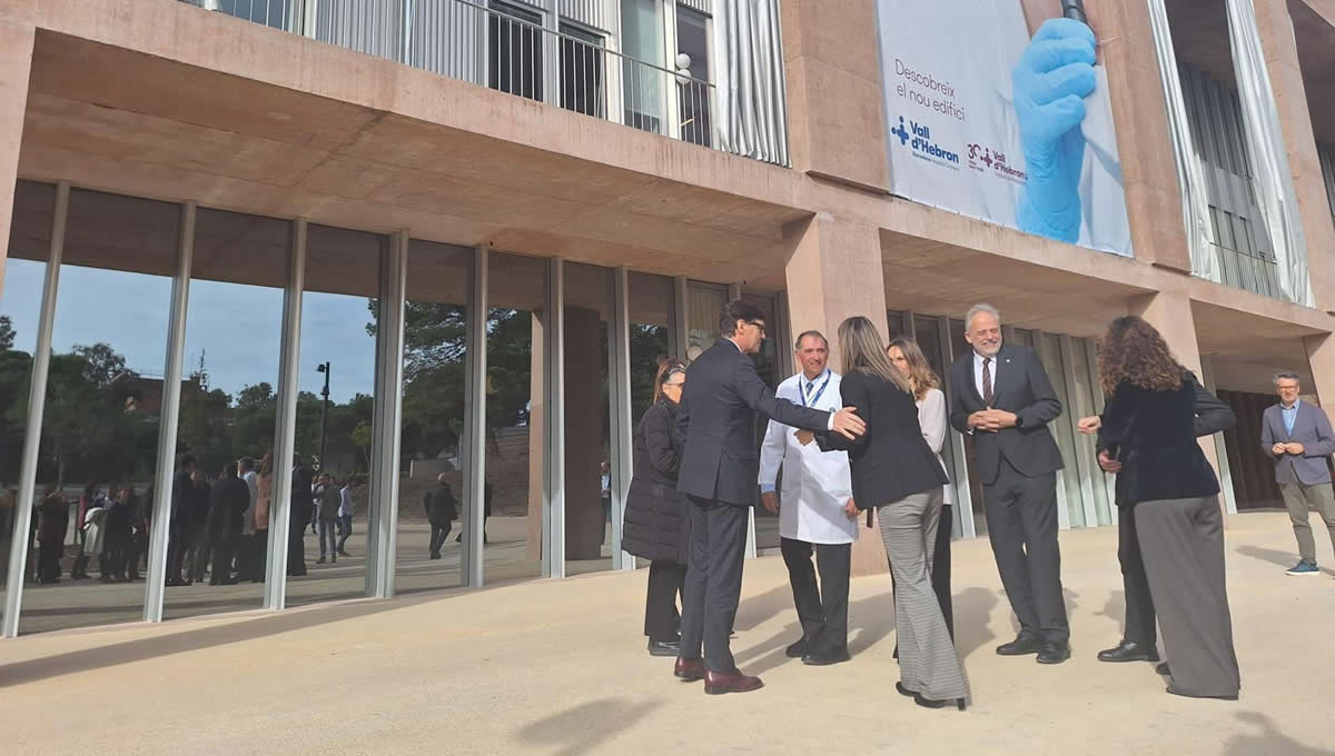 Nuevo edificio del Vall d'Hebron Institut de Recerca (VHIR) en Barcelona (Foto: EP)