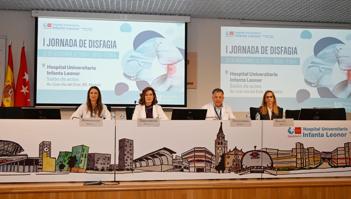 Jornada de formación sobre la disfagia en el Hospital Infanta Leonor (Foto. H. Infanta Leonor)