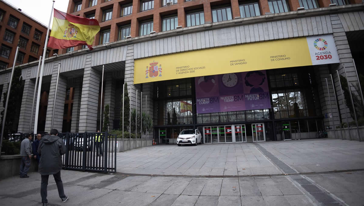 Fachada del Ministerio de Sanidad (FOTO: Europa Press)