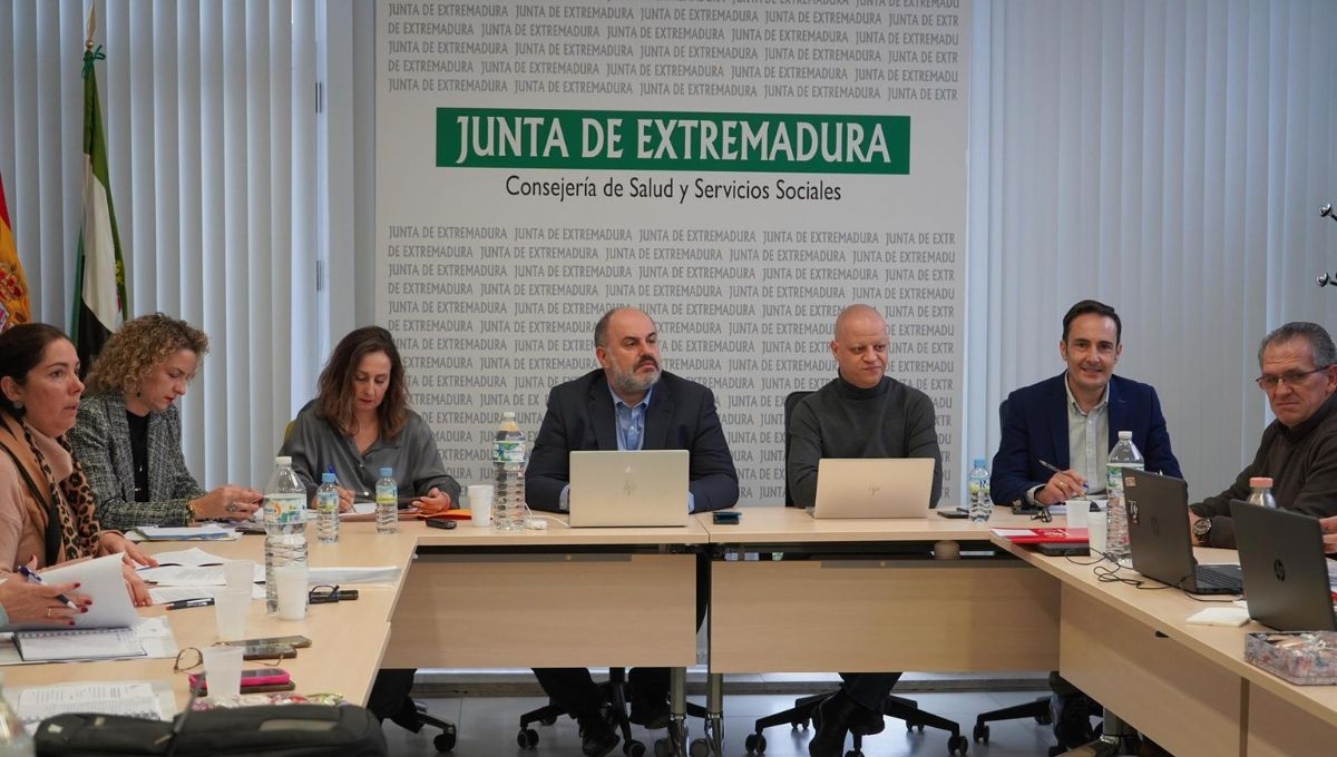 Mesa Sectorial de Sanidad de Extremadura  (Foto. Junta de Extremadura)