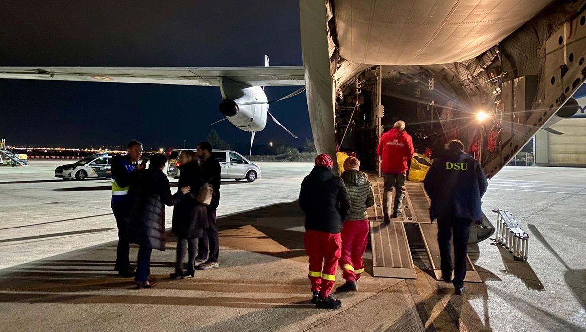 Llegada de dos nuevos pacientes palestinos a España (Foto: X)