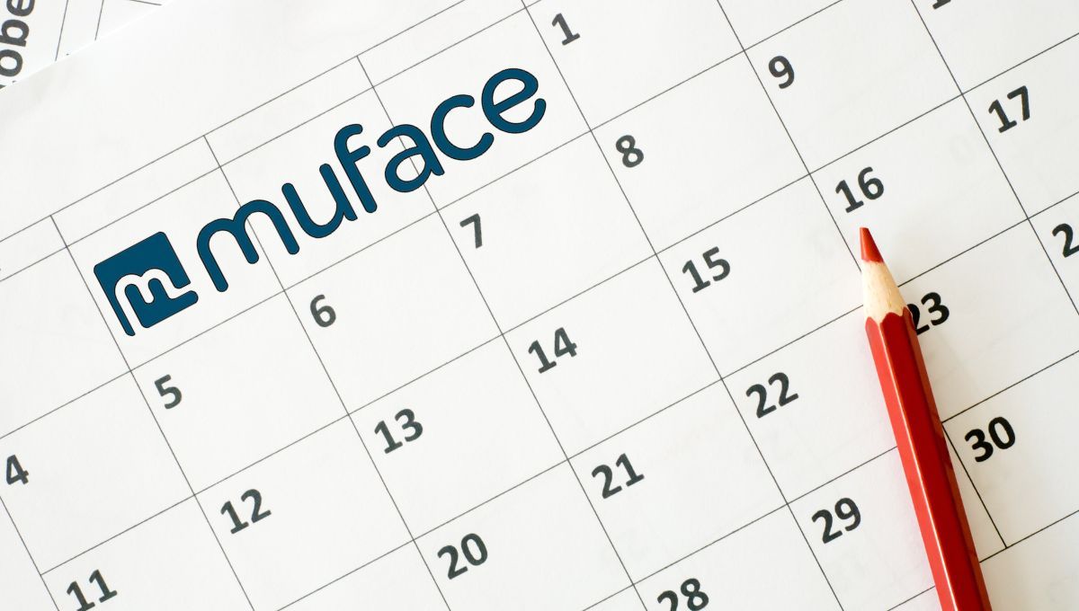 Calendario Muface (Foto. Montaje)