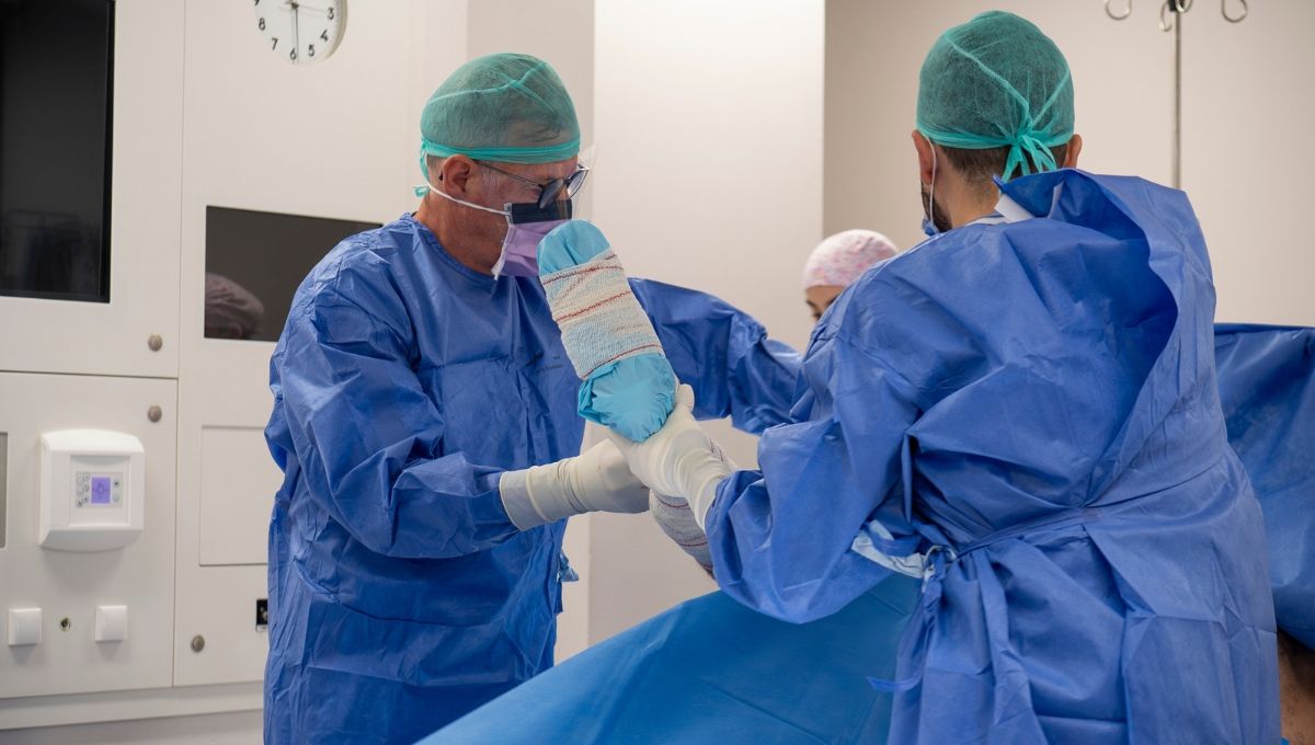 H. Ribera Virgen de la Caridad, pionero en Murcia en implantar cirugía robótica en traumatología (Foto. Ribera Povisa)