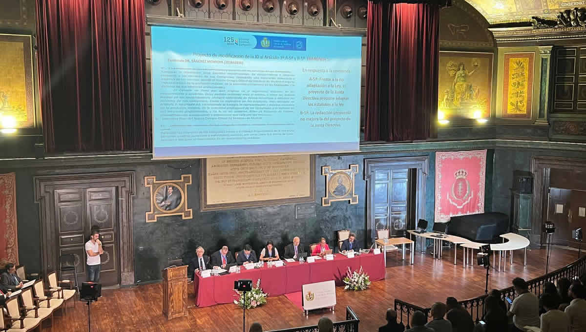 Interior del Colegio de Médicos de Madrid (FOTO: ICOMEM)