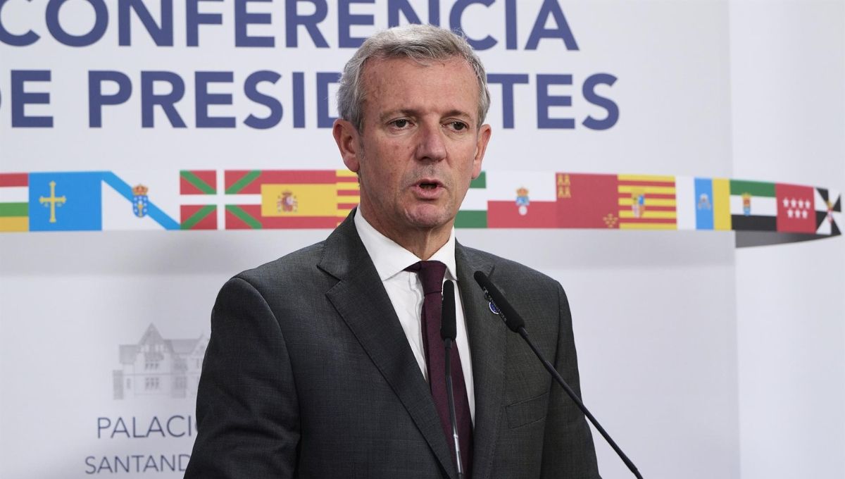 El presidente de la Xunta de Galicia, Alfonso Rueda, en la Conferencia de Presidentes (Foto. C. Ortiz - EP)