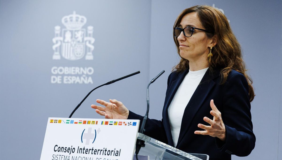 La ministra de Sanidad, Mónica García (Foto. EP)