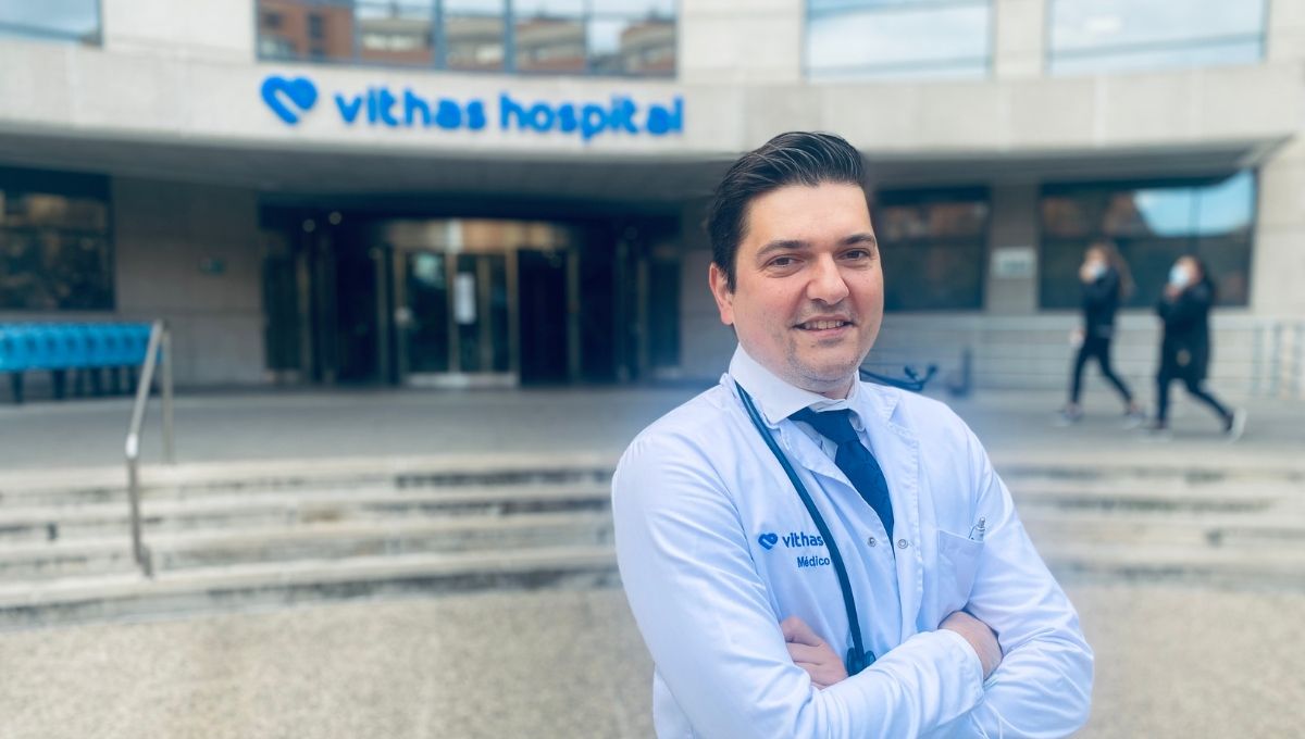 El Dr. Igor Romaniouk, nefrólogo del Hospital Vithas Valencia 9 de Octubre (Foto. Vithas Valencia)