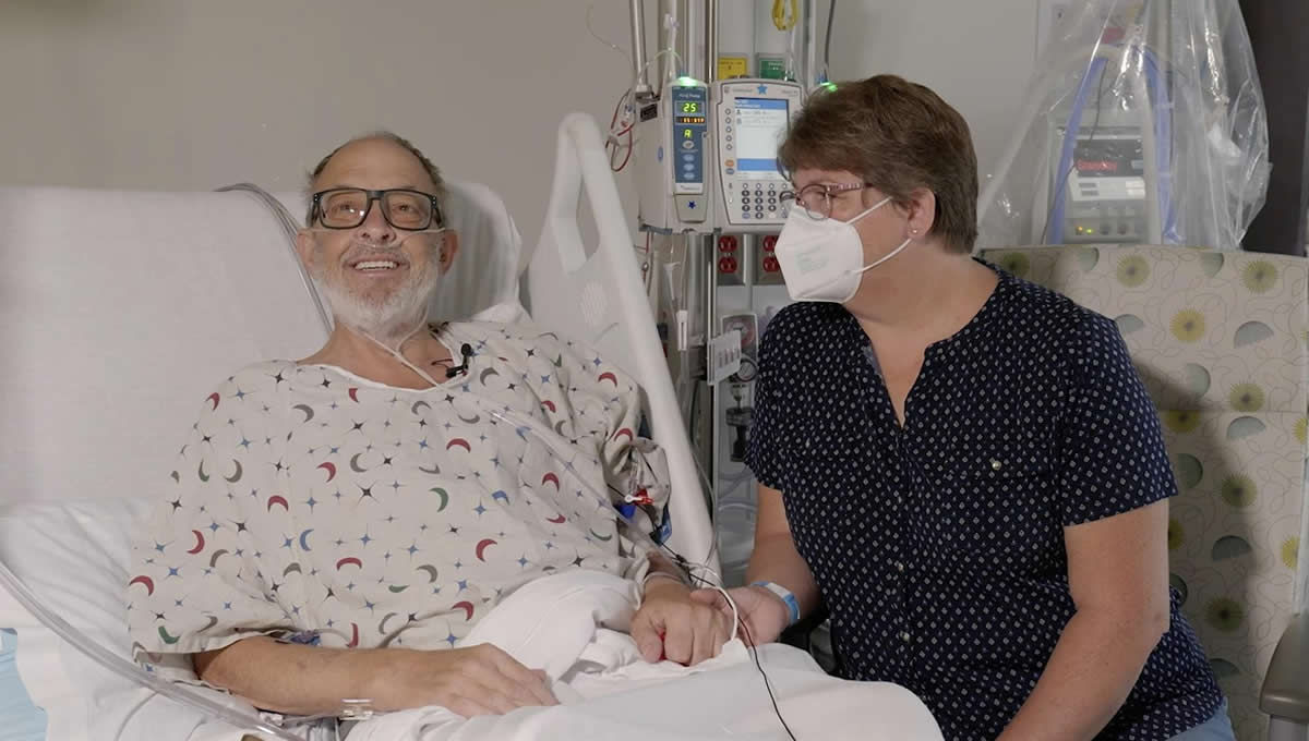 Lawrence Faucette, el paciente que recibió el segundo trasplante de corazón de cerdo modificado genéticamente del mundo. (Foto: CENTRO MÉDICO DE LA UNIVERSIDAD DE MARYLAND - Europa Press)