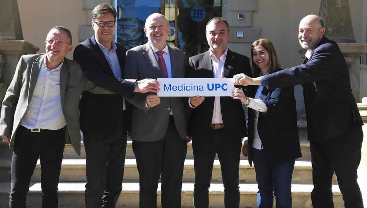 Presentación del grado de Medicina en la Universitat Politécnica de Catalunya, uno de los siguientes en implantarse en España (FOTO: UPC)