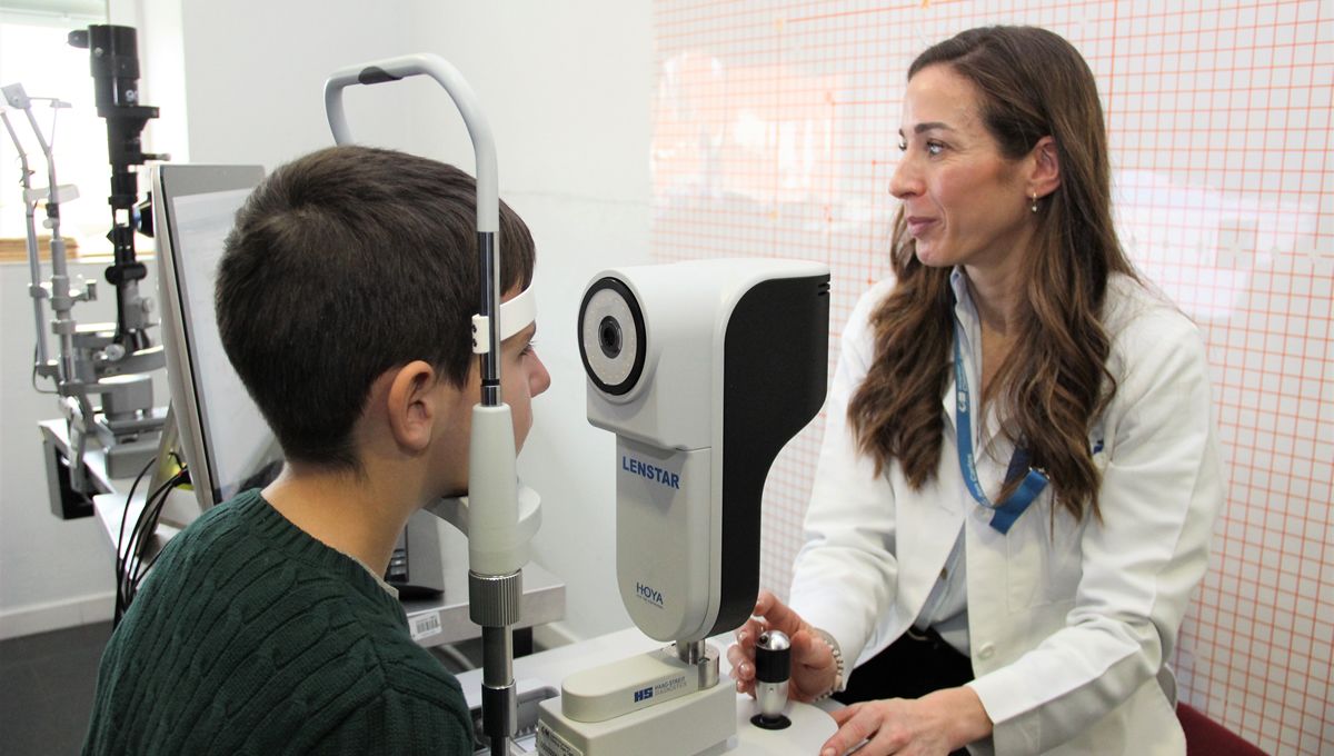 El tratamiento combinado que reduce la progresión de la miopía (Foto: Hospital Clínico San Carlos)