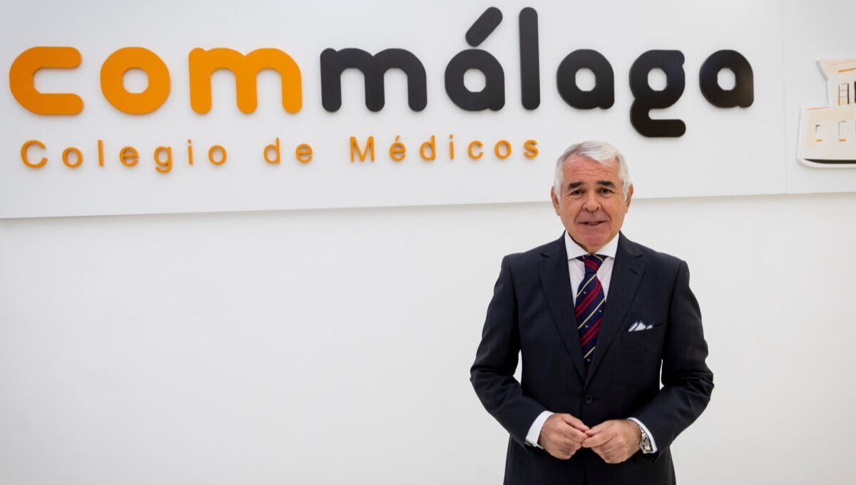 Dr. Pedro J. Navarro, presidente del Colegio Oficial de Médicos de Málaga (Fuente: Commalaga)