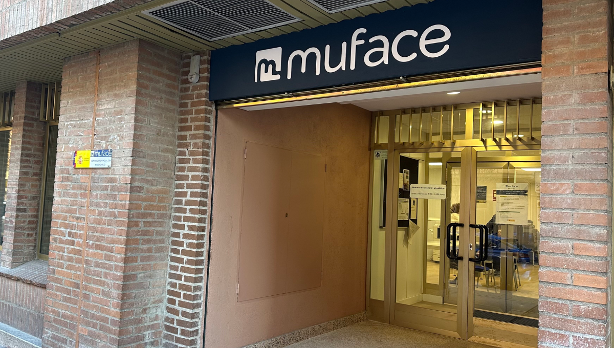 Entrada a una oficina de Muface. (ConSalud.es)