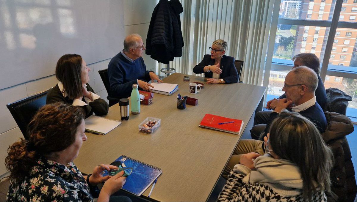 La consejera de Salud, Concepción Saavedra, en reunión para determinar el pacto social de salud mental (Foto. Asturias)