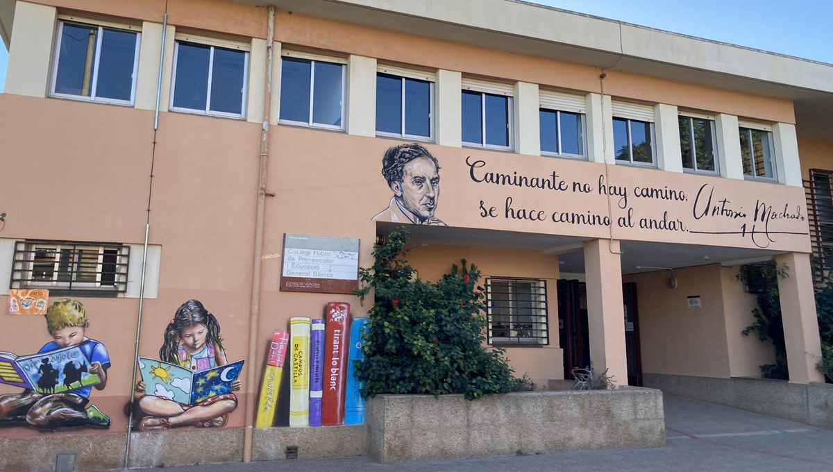 Colegio Antonio Machado, Valencia (Foto. Portal de Educación del Gobierno de Valencia)