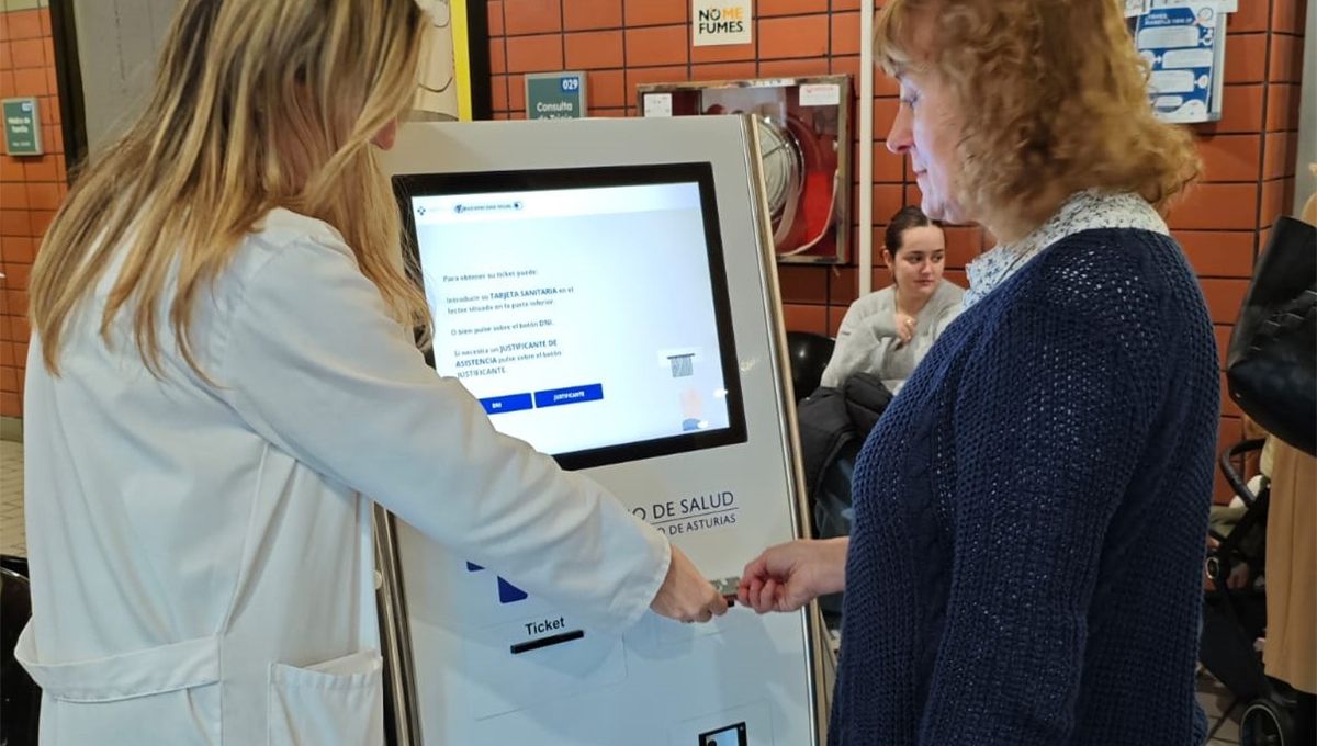 Sistema de citas 'Pase y espere' (Foto. Gobierno de Asturias)