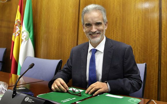 Aquilino Alonso, consejero de Salud de la Junta de Andalucía.