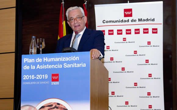 El consejero de Sanidad de Madrid, Jesús Sánchez Martos.
