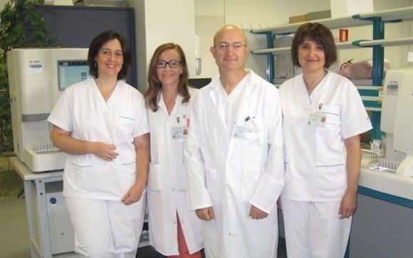 Cuatro de los seis profesionales premiados de la Agencia Sanitaria Alto Guadalquivir.